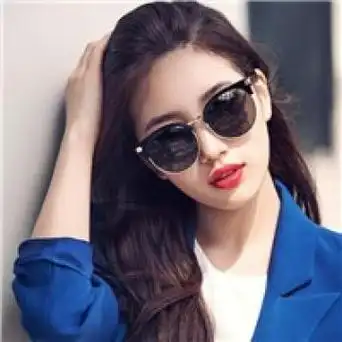 韩范女生戴墨镜头像女生头像