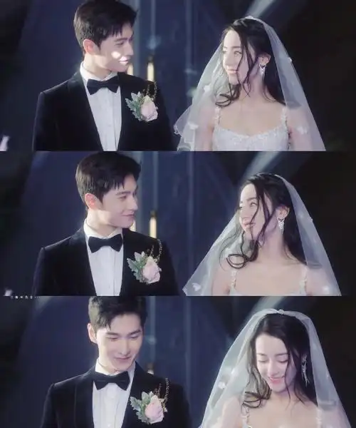 全网一起见证了#荣耀夫妇从校服到婚纱 # ,#迪丽热巴乔晶晶