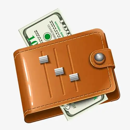 卡通钱包矢量图下载