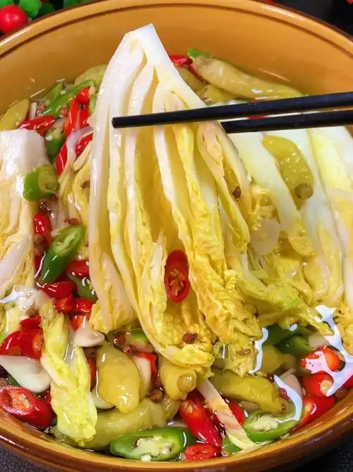 泡椒娃娃菜教程