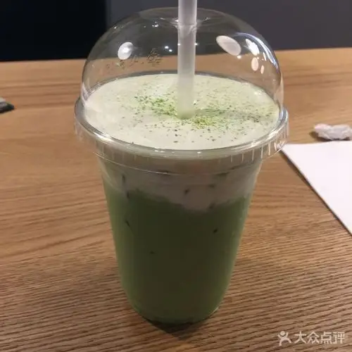 芝士抹茶奶盖