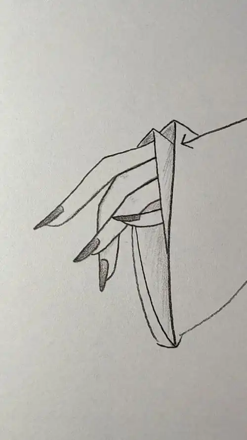 简画纤纤玉手,非常完美!