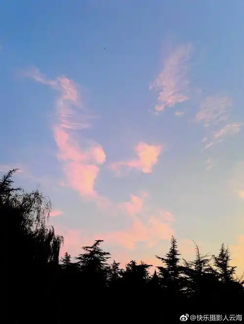 潍坊,傍晚的天空._新浪看点