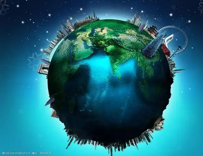 地球psd图片