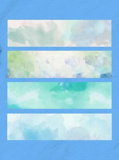 素材水彩颜料渐变色彩背景图底图壁纸云烟