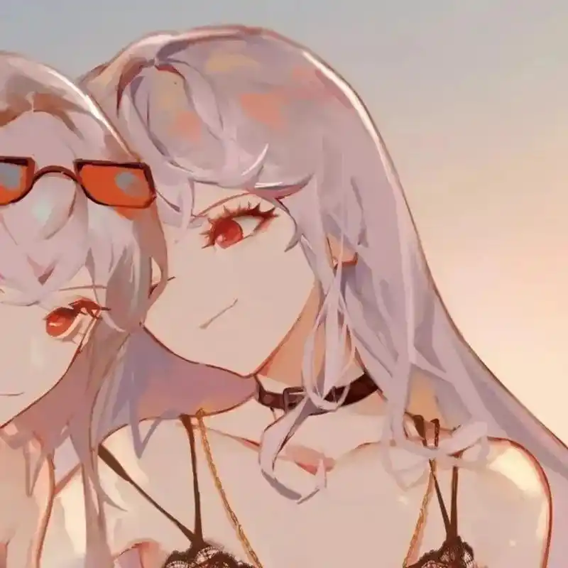 想和你在一起·第一弹#情头 #百合情头 #姐妹头像 #闺蜜头 - 抖音