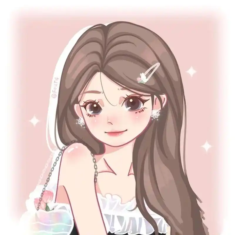 超可爱的淑女头像 粉丝的心情就是我此时的心情