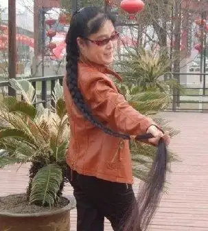 山西太原长发女倪林梅338米长发回顾5