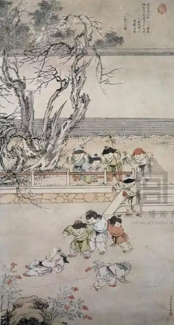 盘点中国历代"婴戏图" 看古时候的童年时光【9】--书画--人民网