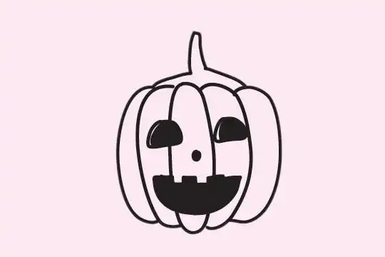 南瓜简笔画简单画法步骤图片大全,图片,简笔画-学笔画