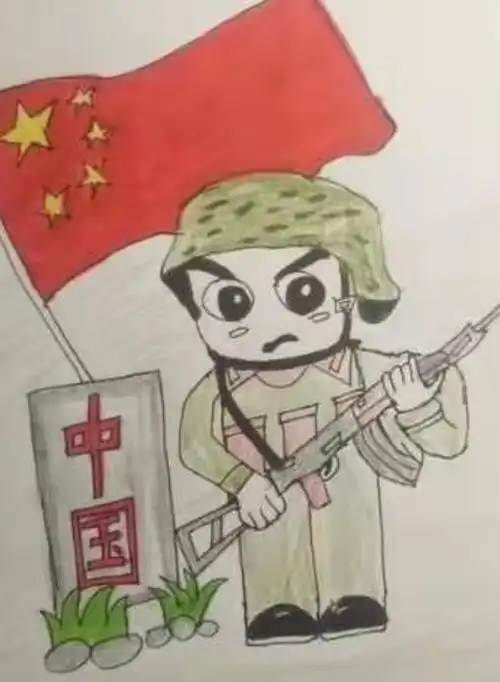 保家卫国歌颂英雄向边防战士致敬