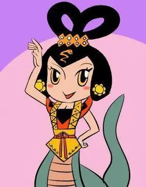 葫芦娃里蛇精简笔画