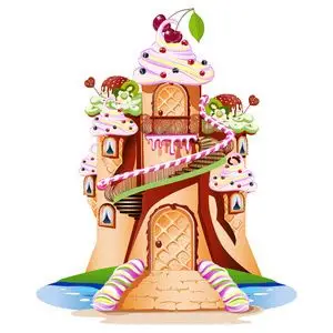 糖果城堡图片