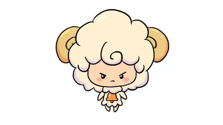 十二星座q版萌图简笔画白羊座