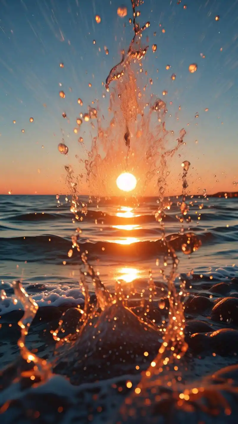 手机微信海边壁纸来啦🌊