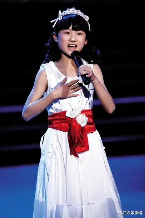 陆子艺4岁出道6岁上春晚却因长残被骂退圈如今她长这样
