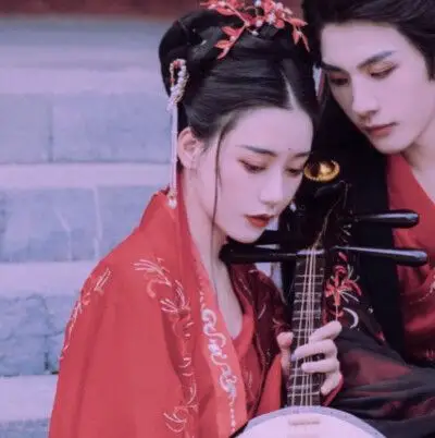 九井宴の玖柯汉服情侣头像 二传注明