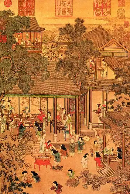 古代风景人物画