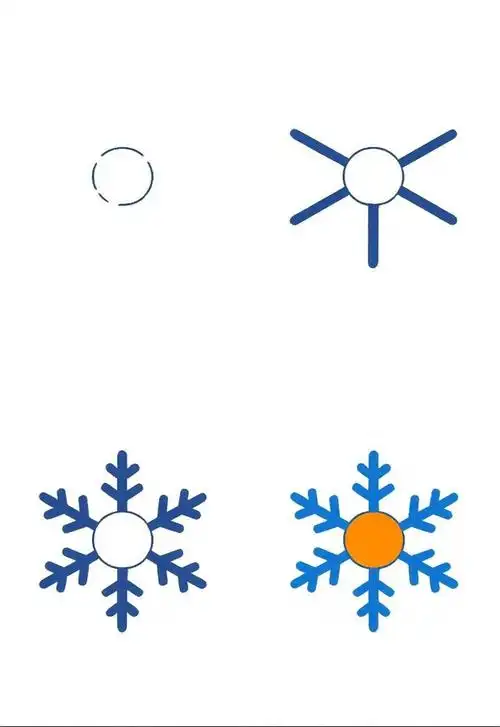 ❄️雪简笔画✨