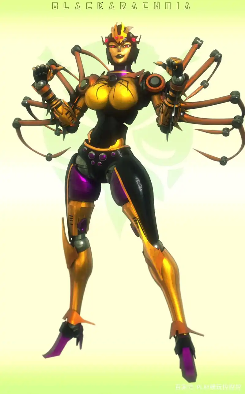 变形金刚女性角色插画合集,大黄蜂也变成了女性