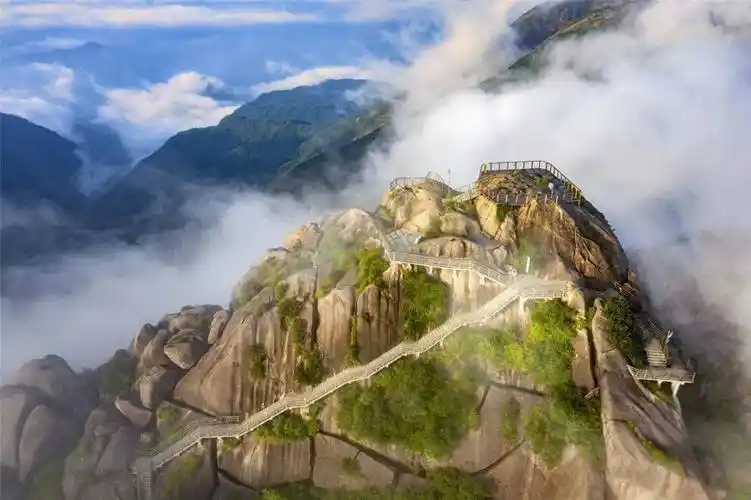 福建省石牛山摄影大赛评选揭晓_优秀奖_景区_德化