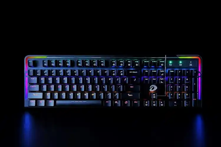 达尔优键盘摄影-ck550