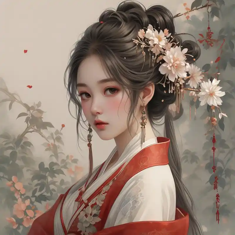 古风淡雅 94 女生古韵头像