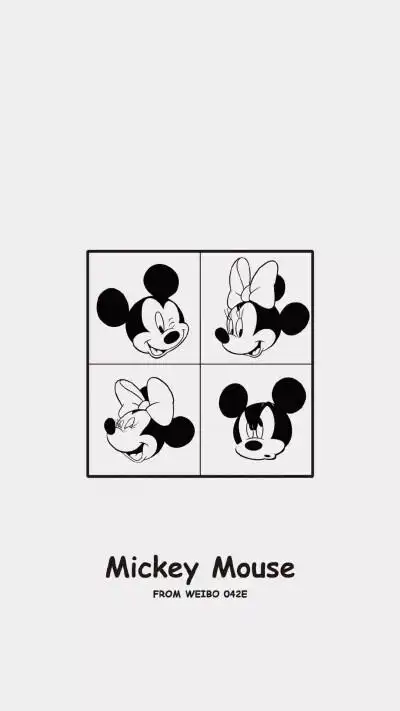 米老鼠黑白