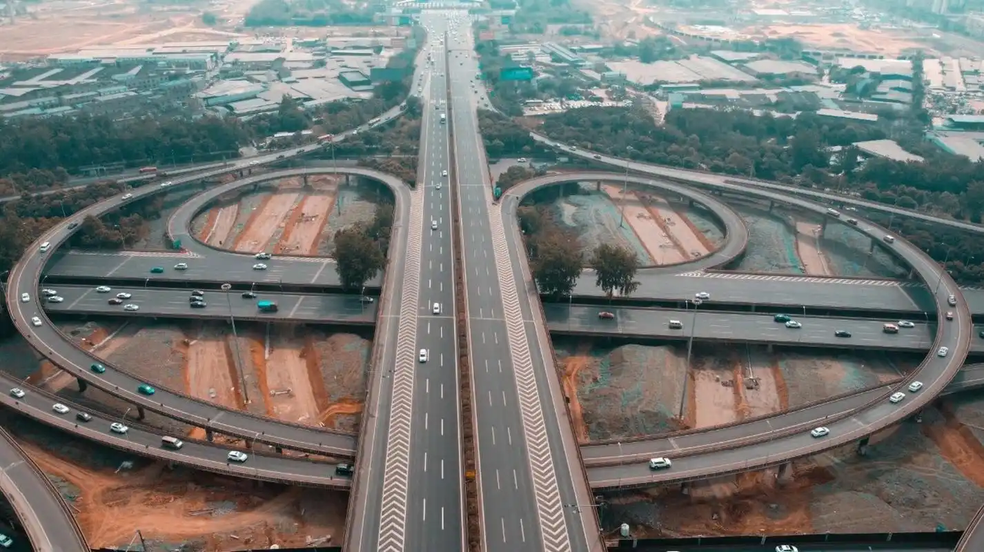 分享一组有质感的成都立交桥