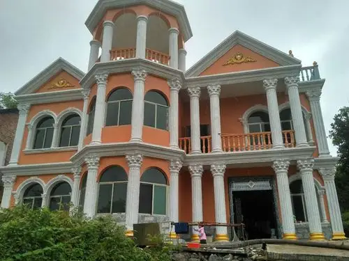 罗马柱模具欧式圆柱别墅阳台柱子模型水泥柱外墙装饰头建筑用模板