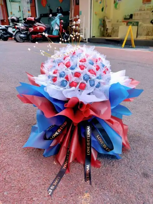 99颗棒棒糖花束