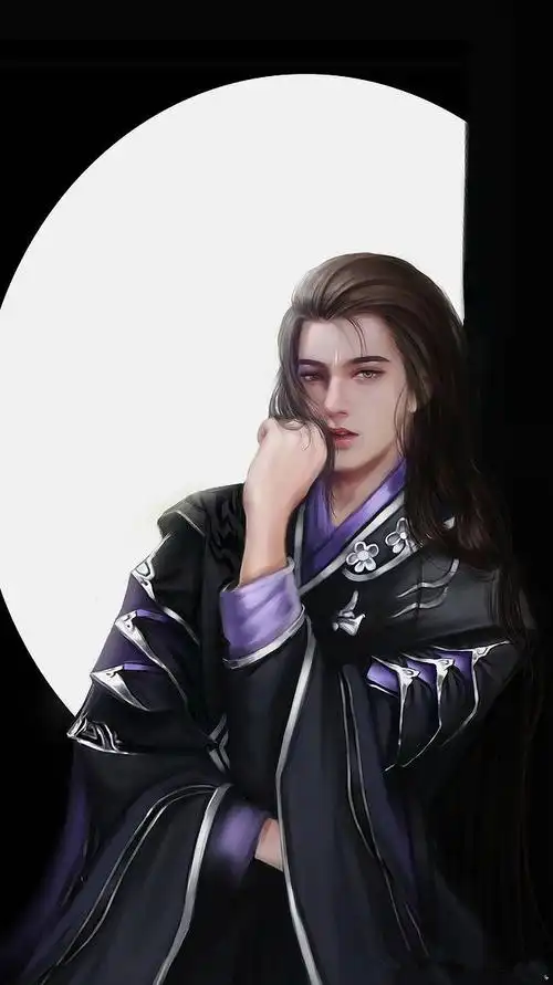 古风男子古装美术原画男子古风人物古代男子男性中国风人物男性男书生