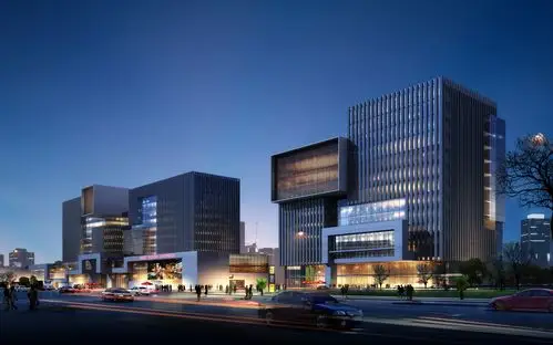 建筑模型及效果图制作-公共建筑-透视