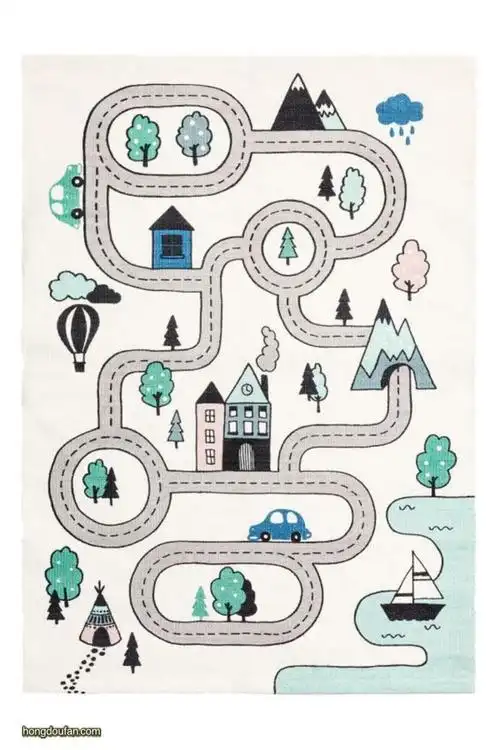 从家到学校的地图在线迷宫游戏图片a4可打印