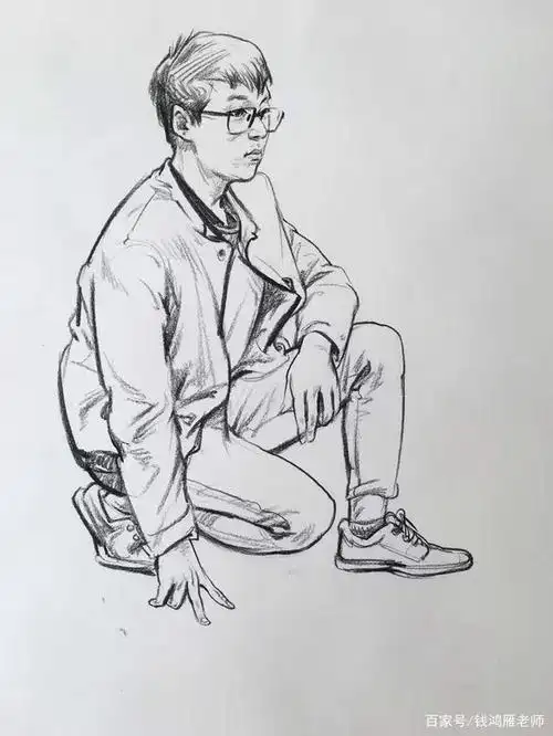 人物速写作画步骤详解!果断收藏!