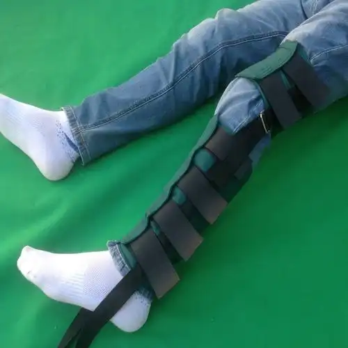 高端皮家引带大腿骨折牵引器腿部拉d伸器牵用膝关节床头吊砖牵奢