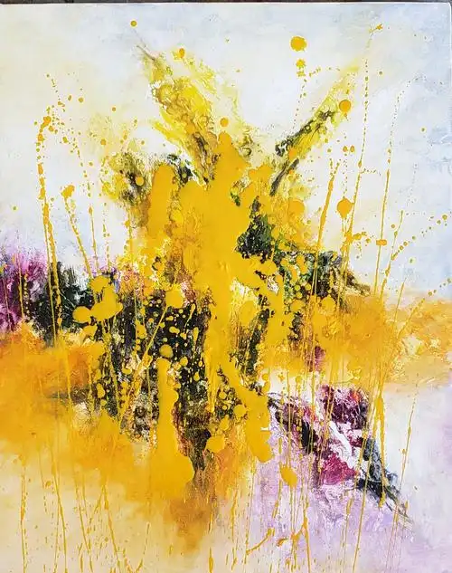 点线抽象绘画联展