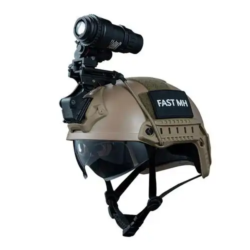fast战术头盔mh纯色风镜款透气户外防护军迷装备轻量化游戏盔