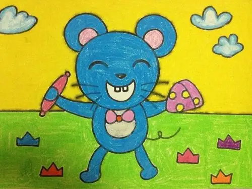 儿童作品(7一9岁儿童画)