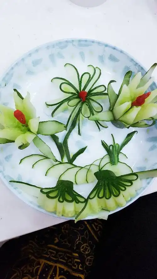 菜盘摆设花样