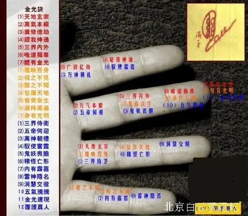 神霄派金光咒与诀 - 冷月追风关少侠 - 冷月追风关少侠 的博客