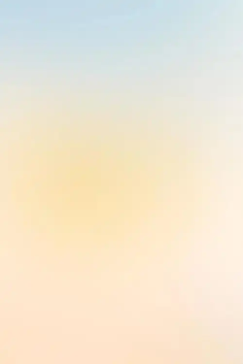 温柔清新淡黄色渐变背景图片