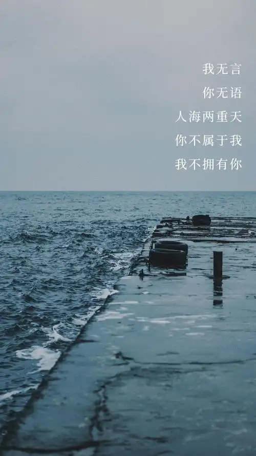 对感情失望的伤感心语