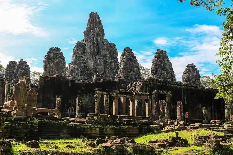 柬埔寨大吴哥城巴戎庙