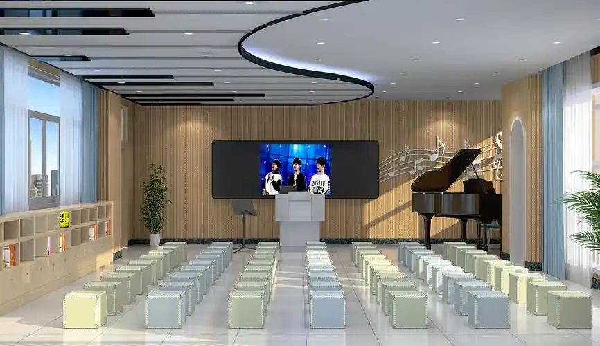 广州一中音乐教室