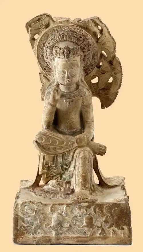 北齐造像:撼动人心的佛陀微笑|佛像|佛教|玉泉寺|佛造像_网易订阅