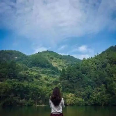 情侣头像一左一右唯美好看意境风景系的情头