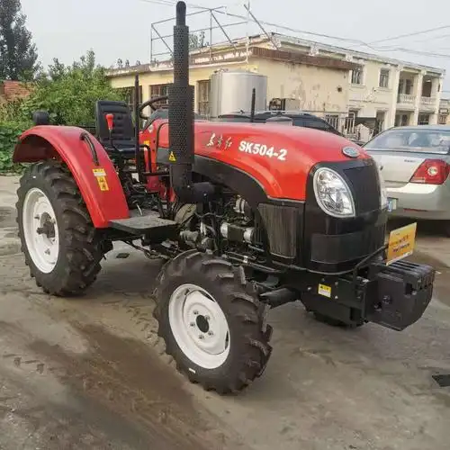 东方红504农用拖拉机带强压多路阀原厂打气泵大轮胎