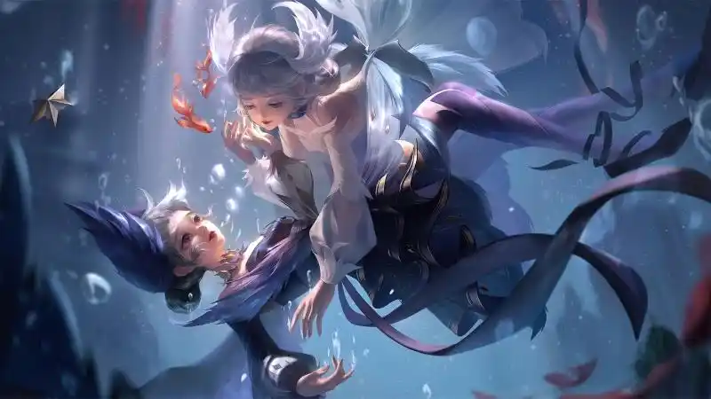 王者荣耀 小乔 天鹅之梦 同人 5k高清游戏壁纸 4k手机壁纸