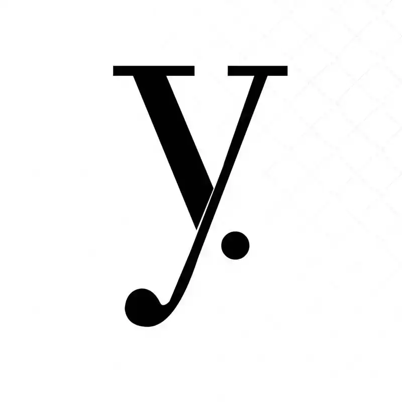 英文字母y和i设计